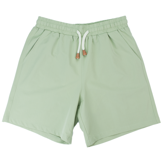 Shoreline Flow Sage Swim Trunks