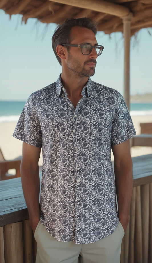 Island Bloom Charcoal