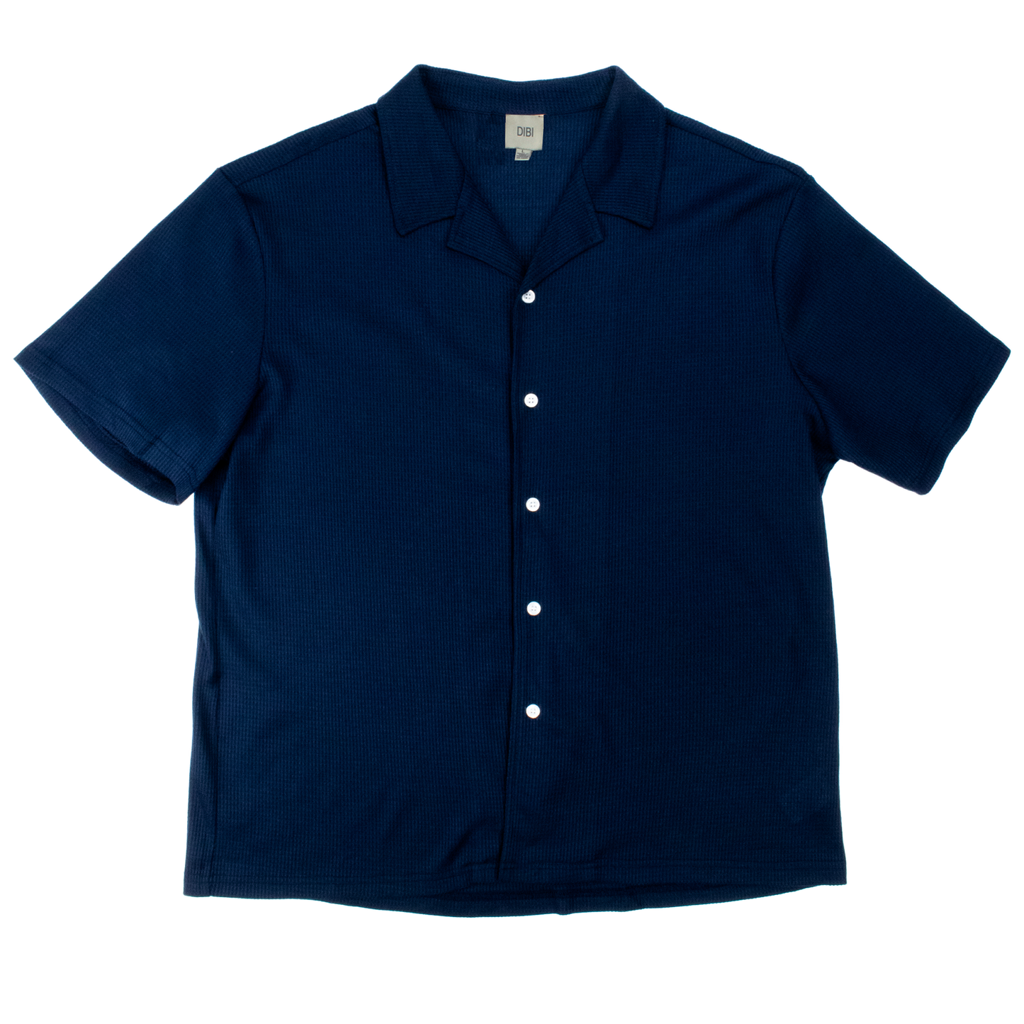 Navy Camp Knit