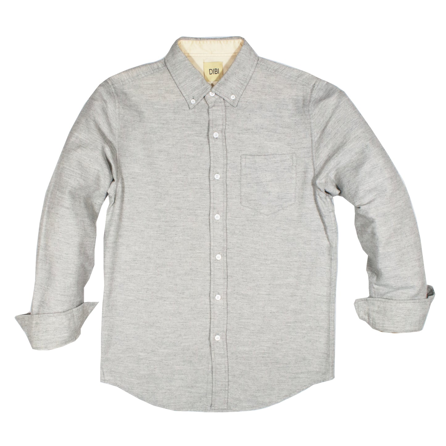 Light Grey Twill Brushed Flannel
