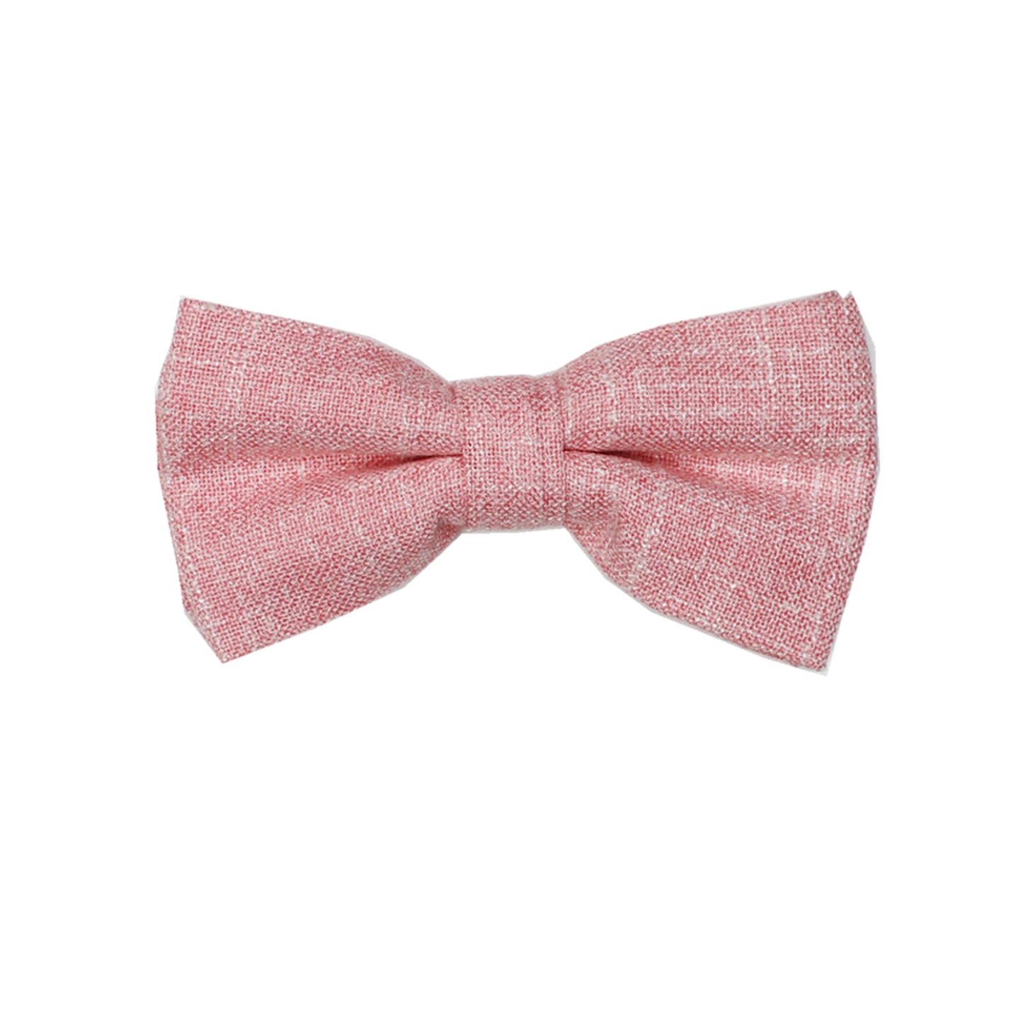 Heather Blush Pre Tie Bow Tie & Pocket Square Set
