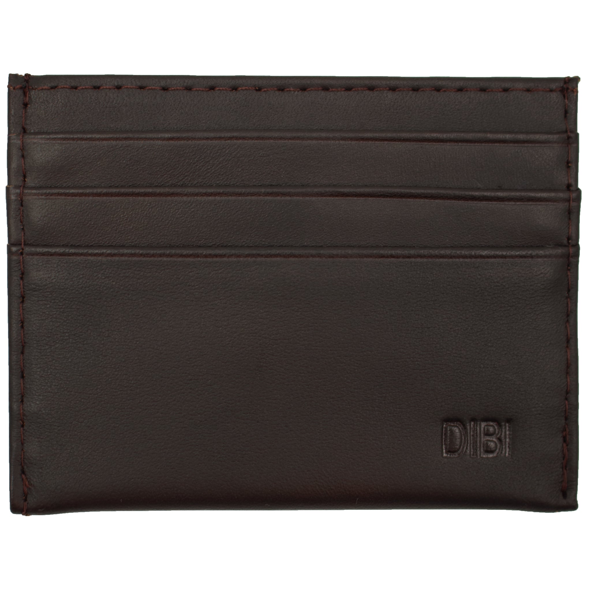 Cocoa Slim Leather Wallet