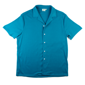 Teal Camp Knit