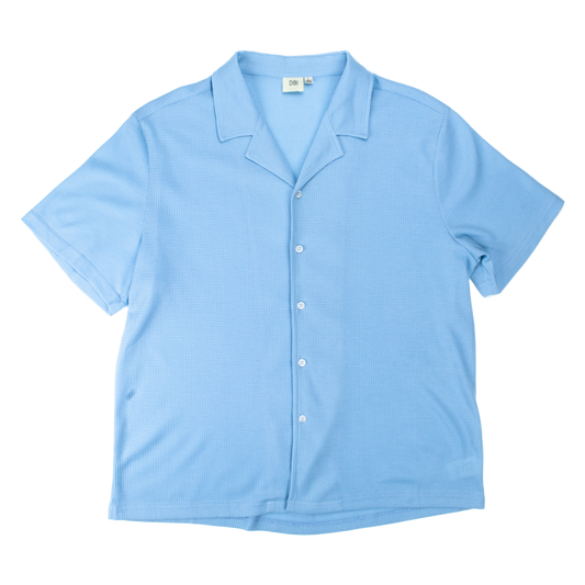 Sky Blue Camp Knit