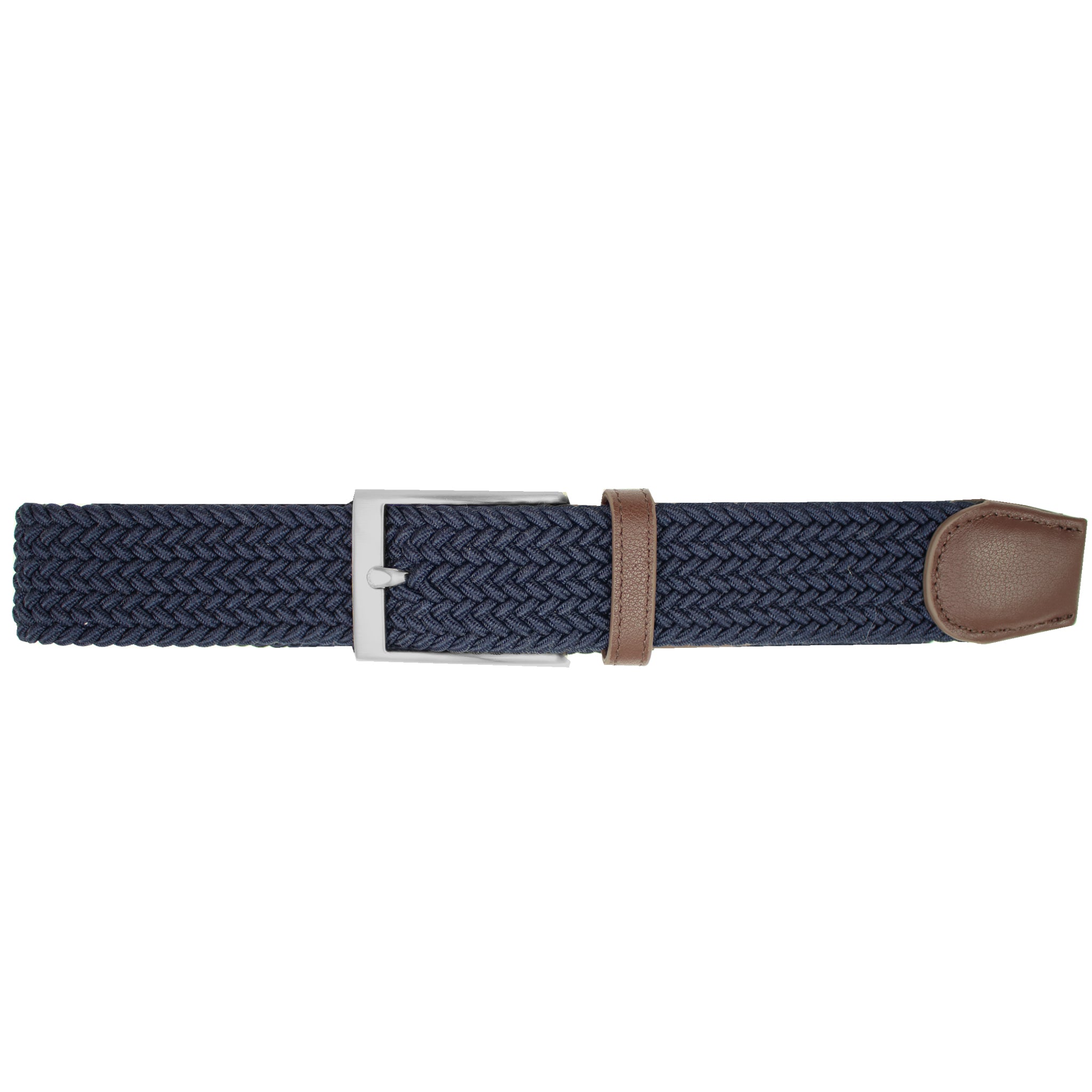 Solid Dark Sapphire Elastic Belt