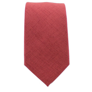 Cotton Burnt Orange Tie from DIBI