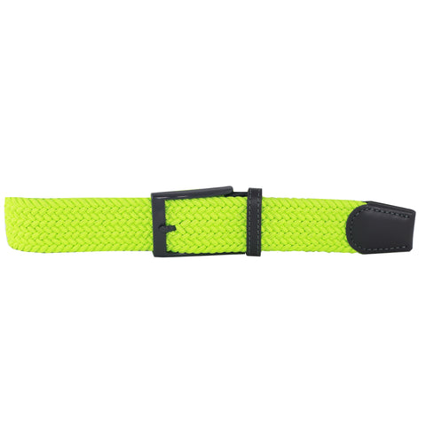 Neon Yellow Elastic Belt