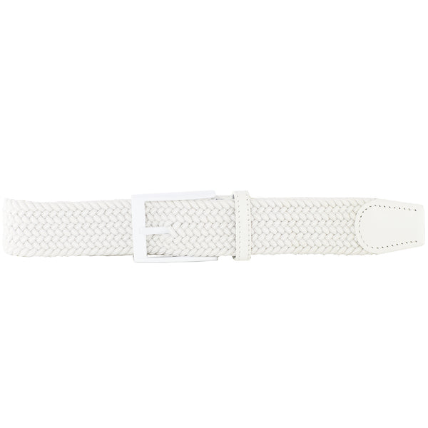 White Elastic Belt