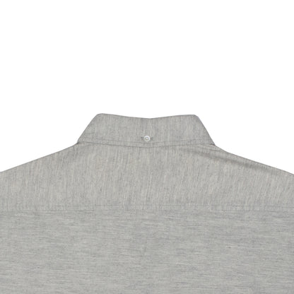 Light Grey Twill Brushed Flannel