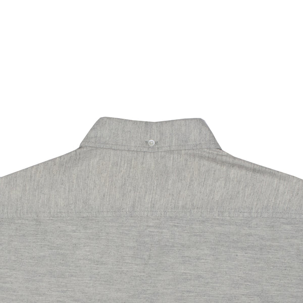 Light Grey Twill Brushed Flannel