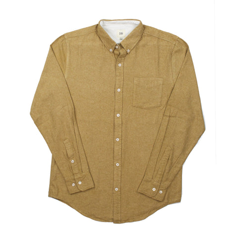 Camel Twill Brushed Flannel