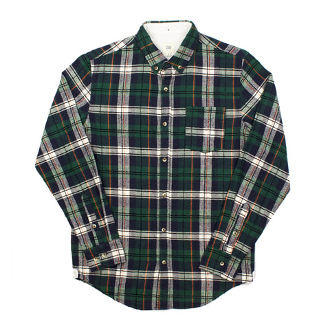 Green Plaid Flannel