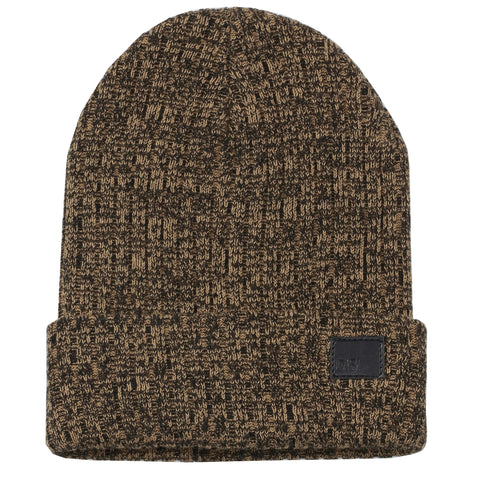 Black & Brown Cotton Beanie from DIBI