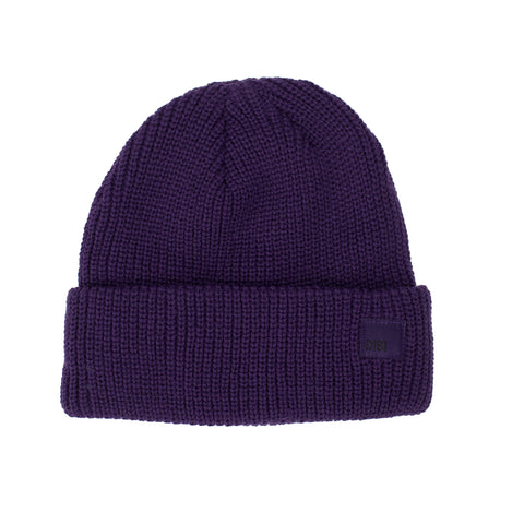 Fisherman Hybrid Beanie- Eggplant