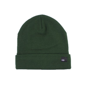 Fleece Lined Forest Green Beanie from DIBI