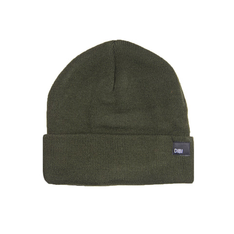 Fleece Lined Olive Beanie from DIBI