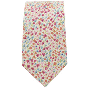 Pink Multi Floral Tie