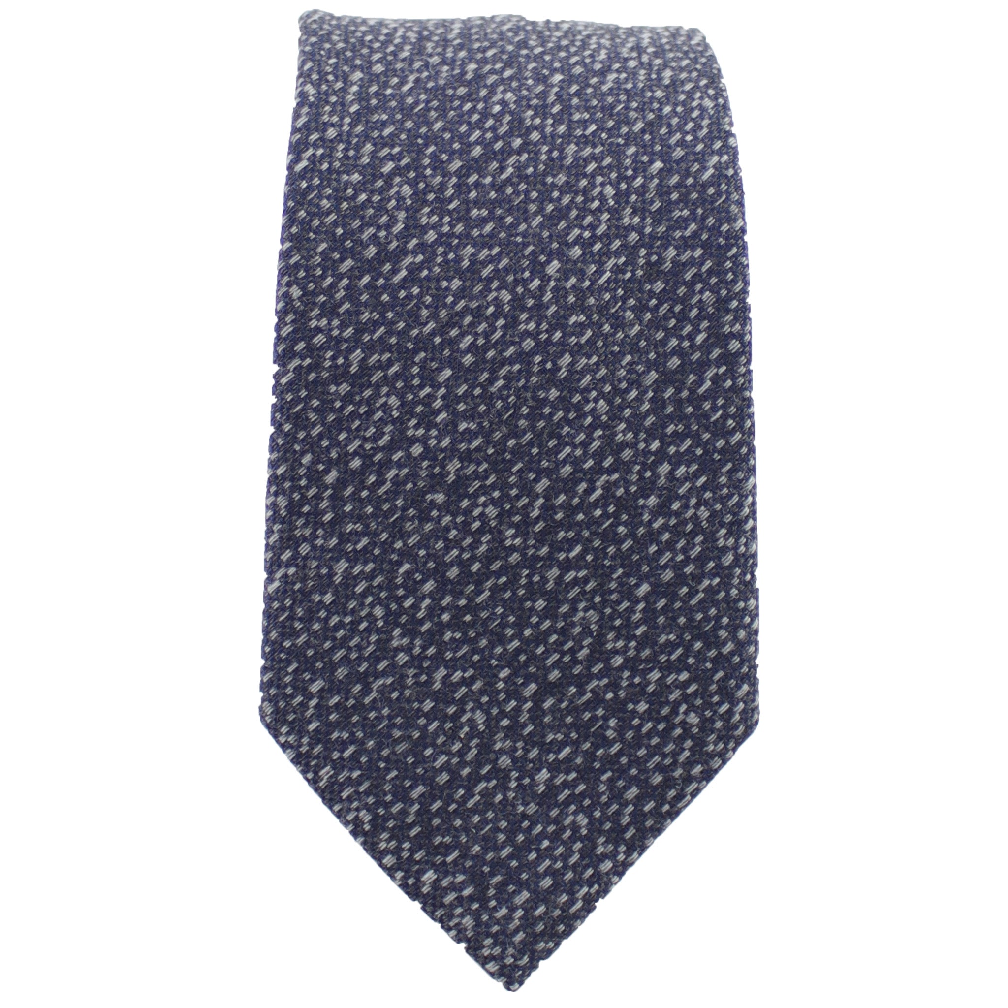 Charcoal & Silver Heather Tie from DIBI