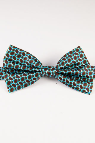 Tilted Ovals Pre-Tied Bow Tie