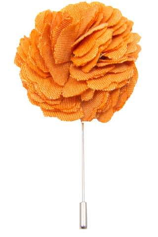 Muted Orange Lapel Pin