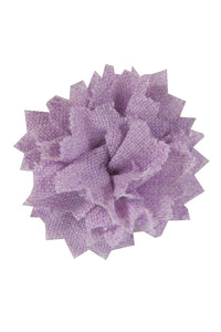 Lavender Linen Lapel Pin