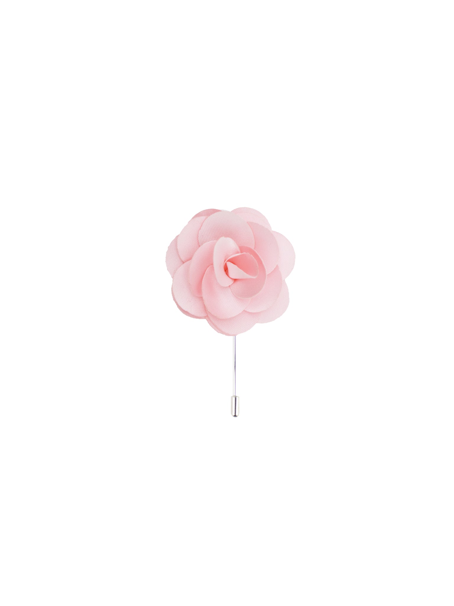 Blush Satin Lapel Pin