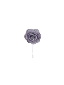Lilac Textured Lapel Pin from DIBI