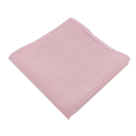 Lightweight Blush Pocket Square from DIBI