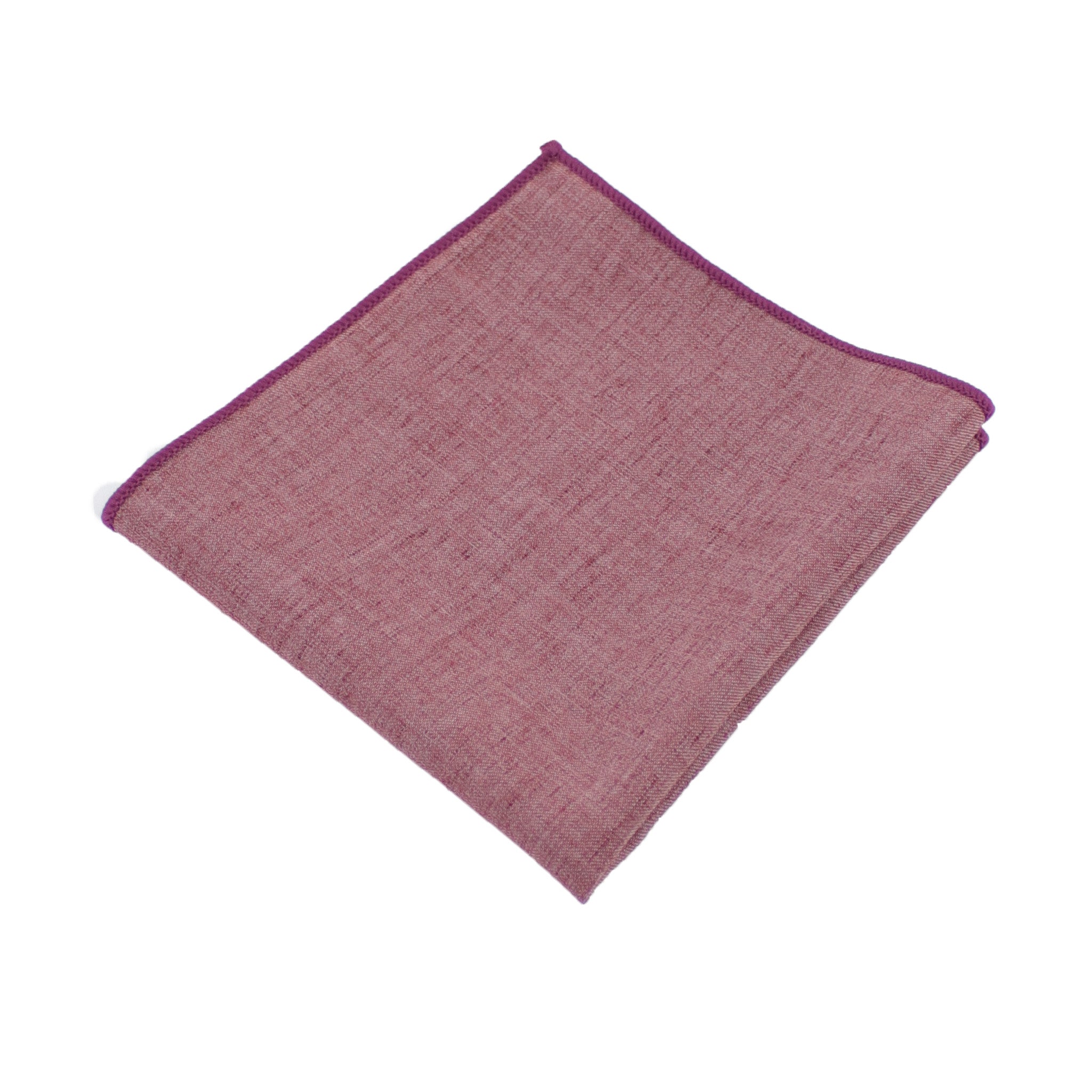 Lightweight Red Pocket Square from DIBI