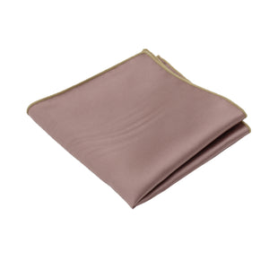 Mauve Satin Pocket Square