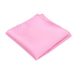Pink Satin Pocket Square