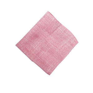 Heather Blush Pocket Square