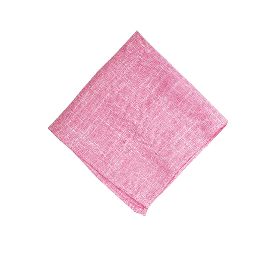 Heather Pink Pocket Square