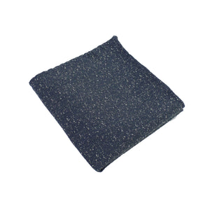 Dark Teal Speck Pocket Square from DIBI