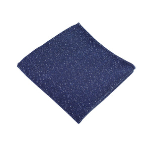 Navy Speck Pocket Square from DIBI