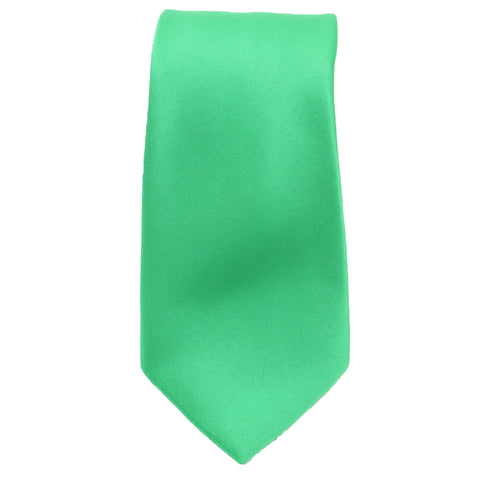 Emerald Green Satin Tie