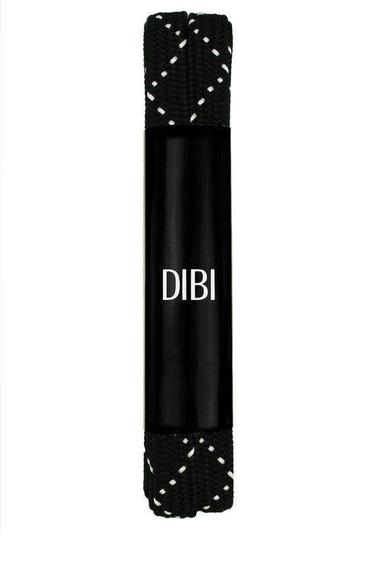 Black Polkadot Sneaker Lace