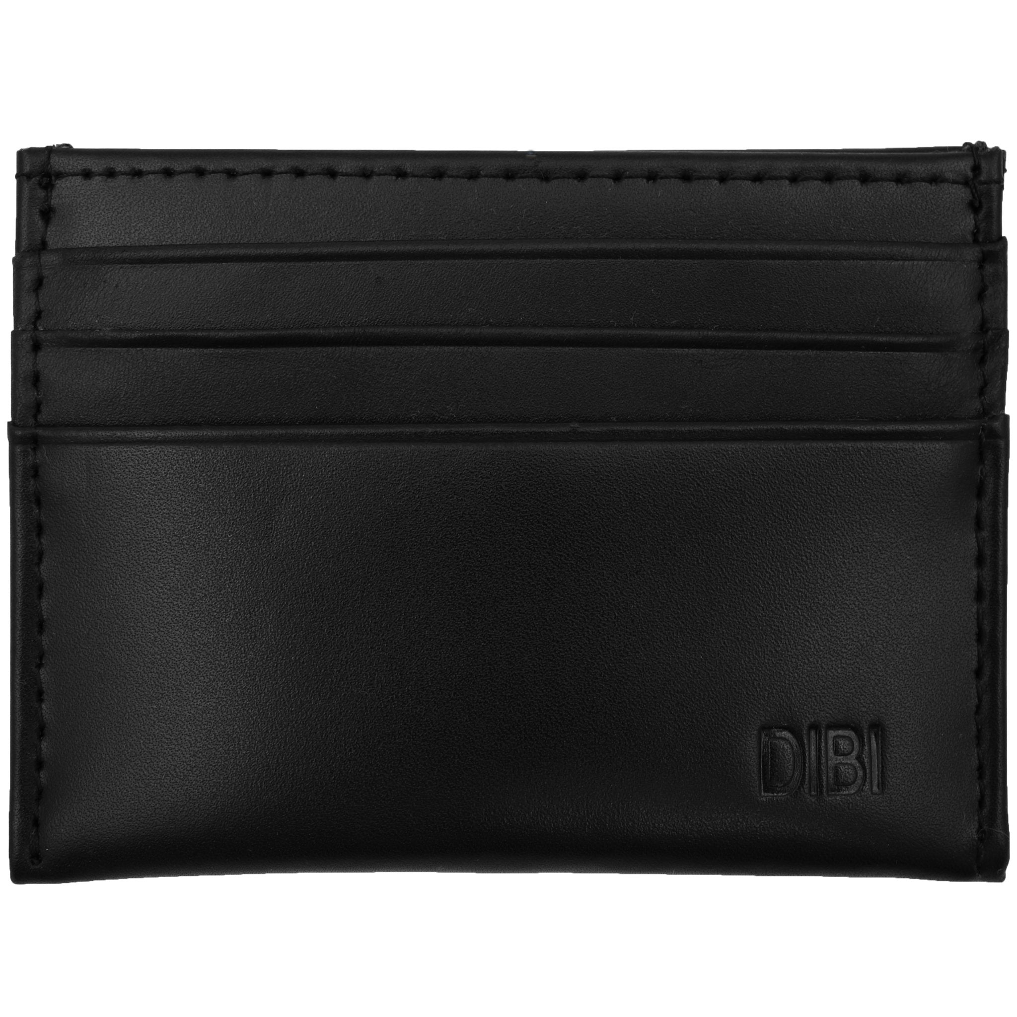 Black Slim Leather Wallet