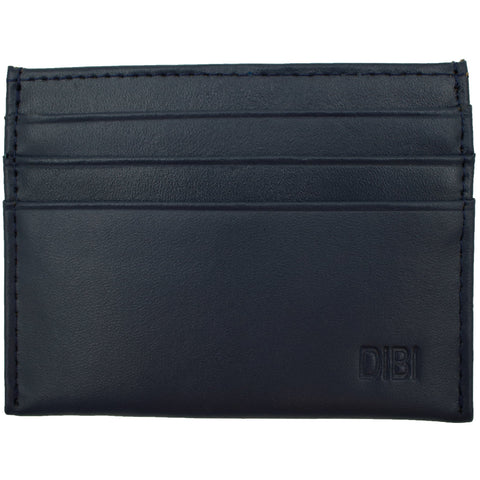 Blue Denim Slim Leather Wallet