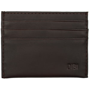 Cocoa Slim Leather Wallet