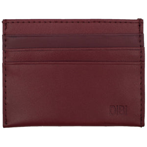 Plum Slim Leather Wallet
