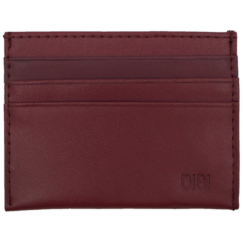 Plum Slim Leather Wallet