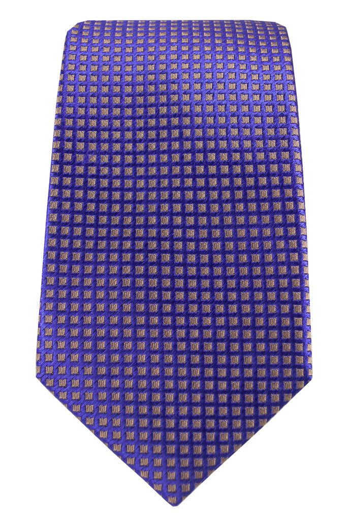 Purple & Champagne Tie