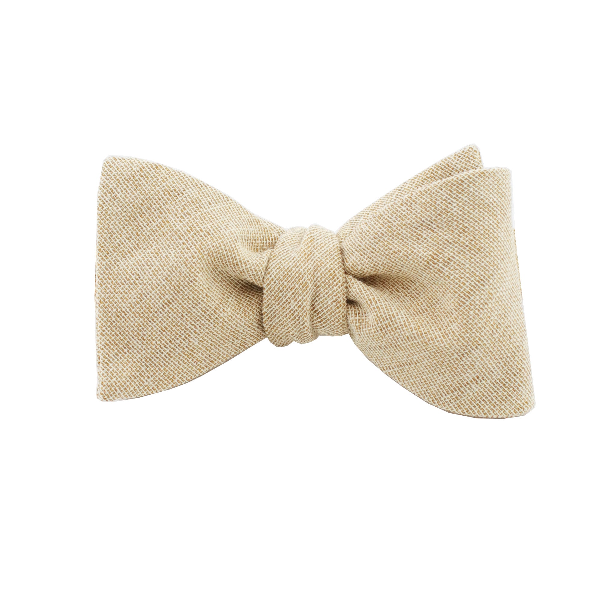 Burlap Sand Self Tie Bow Tie from DIBI