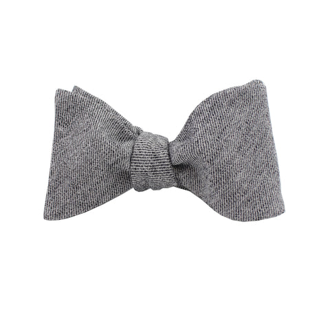 Black Cloud Self Tie Bow Tie from DIBI