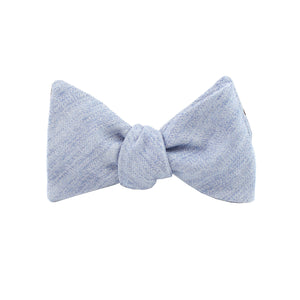 Blue Cloud Self Tie Bow Tie from DIBI