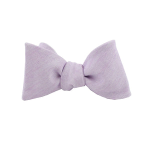 Lavender Cloud Self Tie Bow Tie from DIBI
