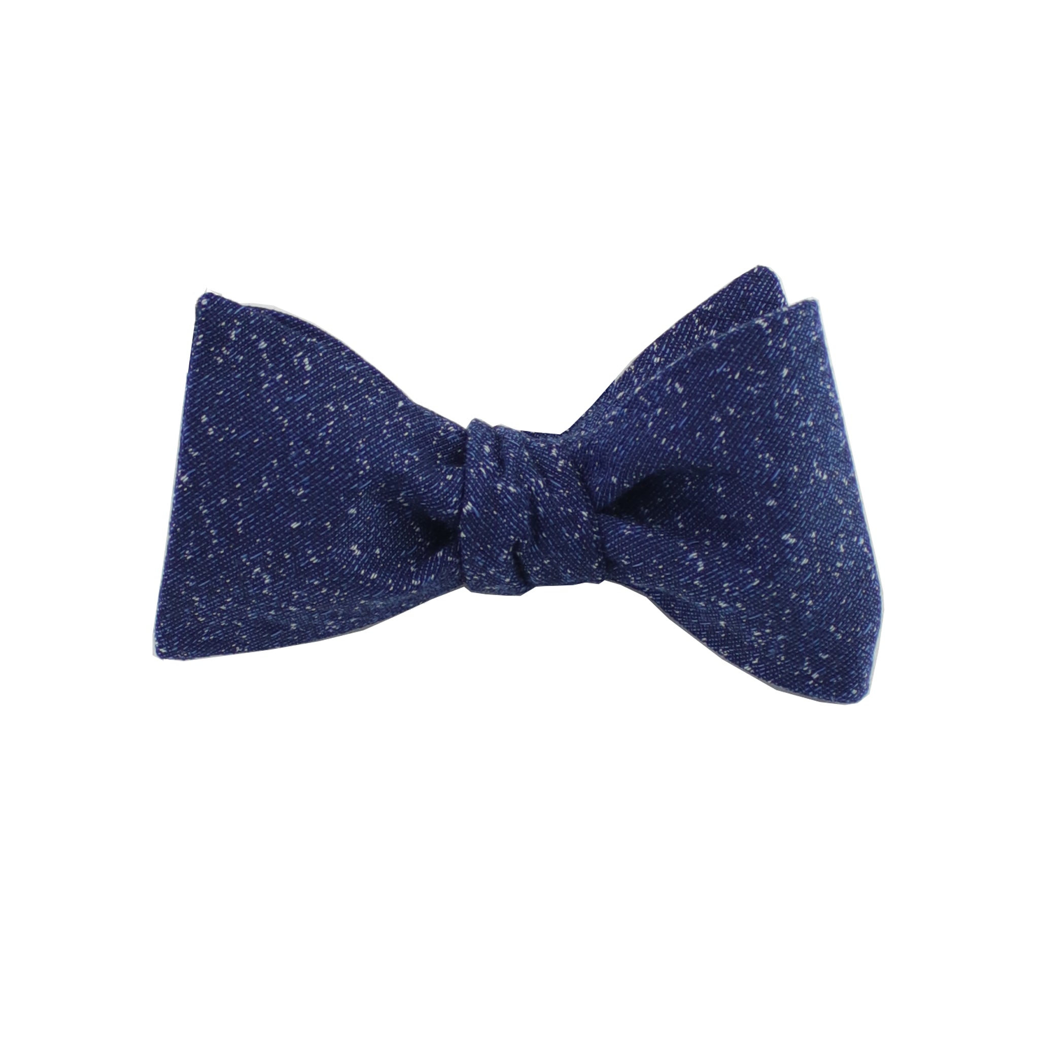 Navy Speck Self Tie Bow Tie from DIBI