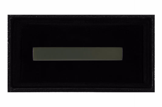 Solid Matte Dark Green Tie Clip