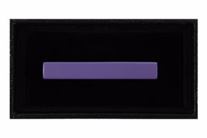 Solid Matte Light Purple Tie Clip